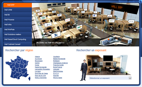 Hall ERP du salon virtuel Key 4 IT
